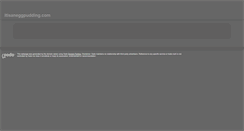 Desktop Screenshot of itisaneggpudding.com